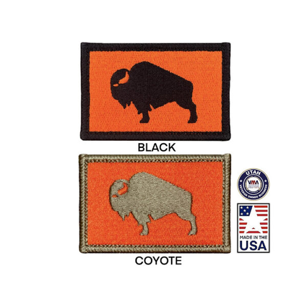 Blaze Orange American Bison