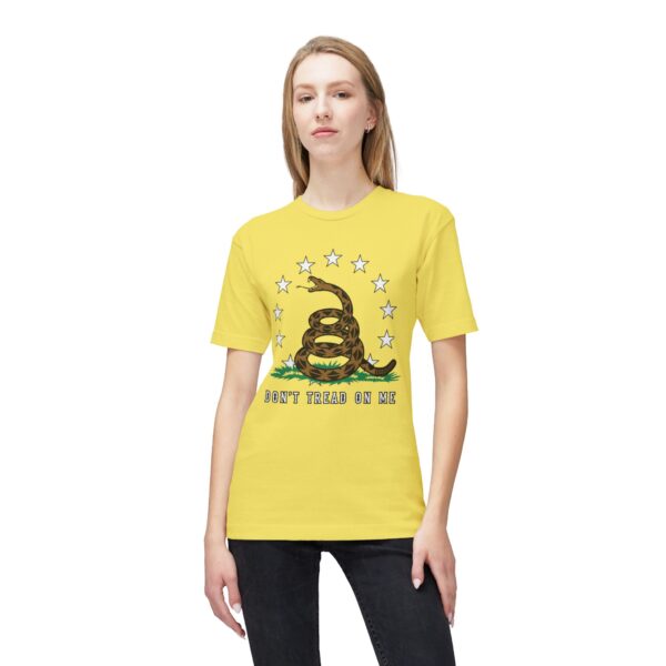 Unisex Midweight T-Shirt - Don't Tread on Me Graphic Tee - Image 3